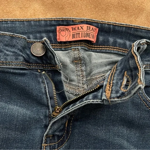 Wax Jeans Butt I Love You Size 9 - Picture 5 of 16